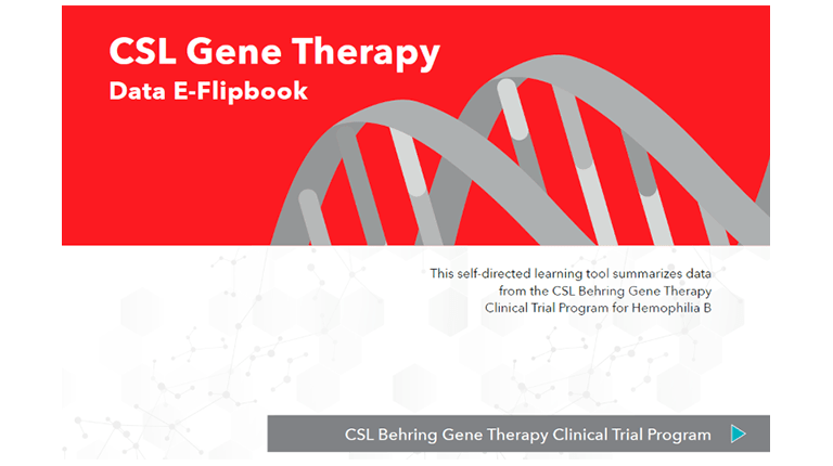 Gene Therapy Clinical Data Flipbook